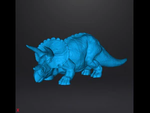 Triceratops figure toy miniature model dinosaur monster dnd rpg wildlife 3D Print Model