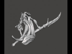 HORSEWRAITH PROWLER MINIATURE MODEL FOR FANTASY GAMES DND AND RPG Modèles 3D en vedette