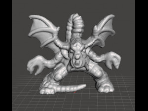 JABBERWOCK OBJ PVC FIGURE MINIATURE MONSTER PLASTIC TOY 90s Modelo de impresión 3D