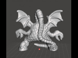 JABBERWOCK OBJ PVC FIGURE MINIATURE MONSTER PLASTIC TOY 90s Modelo de impresión 3D
