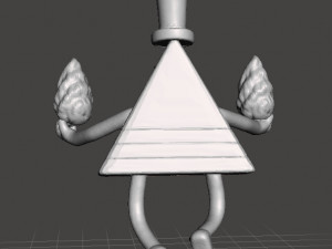 GRAVITY FALLS BILL CIPHER VINTAGE FIGURE MODEL STATUE EVIL Model do druku 3D