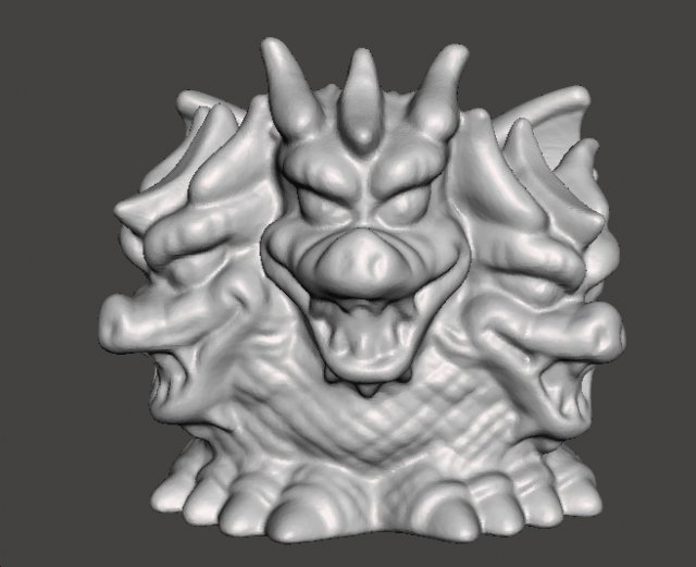 SD KING GHIDORAH 1992 PVC VINTAGE FIGURE 15 INCH SUPER DEFORMED CHIBI Model do druku 3D .c4d .max .obj .3ds .fbx .stl .blend 