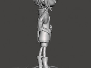 CORALINE FIGURE MODEL ART STATUE MOVIE INSPIRED CHARACTER Modelo de impresión 3D