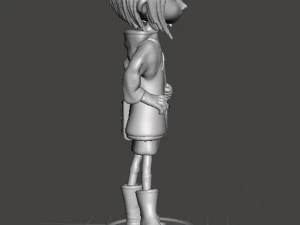 CORALINE FIGURE MODEL ART STATUE MOVIE INSPIRED CHARACTER 3D Print Model