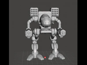 TIMBER WOLF MAD CAT MECH BATTLETECH MECHWARRIOR MINIATURE MODEL FOR GAMES 3D Print Model