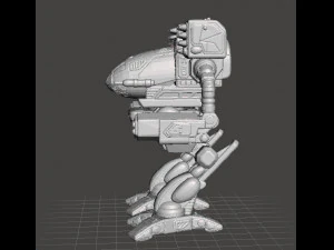 TIMBER WOLF MAD CAT MECH BATTLETECH MECHWARRIOR MINIATURE MODEL FOR GAMES 3D Print Model