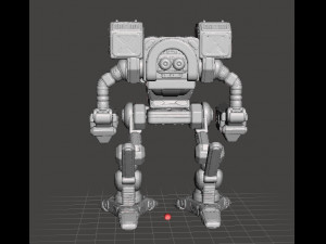 TIMBER WOLF MAD CAT MECH BATTLETECH MECHWARRIOR MINIATURE MODEL FOR GAMES 3D-Druckmodell