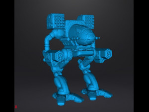 TIMBER WOLF MAD CAT MECH BATTLETECH MECHWARRIOR MINIATURE MODEL FOR GAMES 3D-Druckmodell