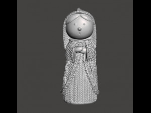 NATIVITY FULL SET 11 FIGURES MODEL CHRISTMAS ORNAMENT FAMILY 3D Принт Модель