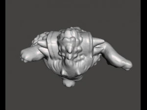 टैरास्क्यू पीवीसी फिगर मिनिएचर मॉन्स्टर प्लास्टिक खिलौना 90 के दशक 3D प्रिंट मॉडल