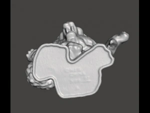 टैरास्क्यू पीवीसी फिगर मिनिएचर मॉन्स्टर प्लास्टिक खिलौना 90 के दशक 3D प्रिंट मॉडल