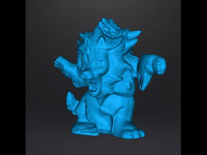 टैरास्क्यू पीवीसी फिगर मिनिएचर मॉन्स्टर प्लास्टिक खिलौना 90 के दशक 3D प्रिंट मॉडल