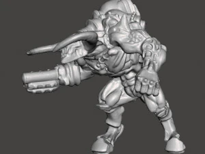 DOOM 3 CYBERDEMON FIGURA EN MINIATURA MODELO SCIFI JUEGOS Modelo de impresión 3D