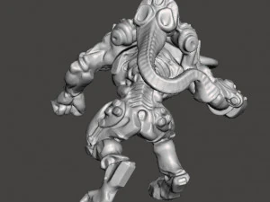 DOOM 3 CYBERDEMON FIGURA EN MINIATURA MODELO SCIFI JUEGOS Modelo de impresión 3D
