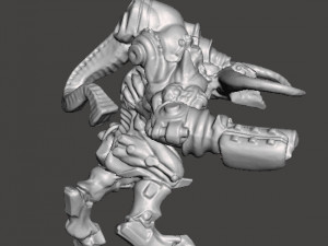 DOOM 3 CYBERDEMON MINIATURE FIGURE MODEL SCIFI GAMES RPG 3D Print Model