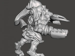 DOOM 3 CYBERDEMON FIGURA EN MINIATURA MODELO SCIFI JUEGOS Modelo de impresión 3D