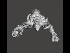 DOOM 3 CYBERDEMON FIGURA EN MINIATURA MODELO SCIFI JUEGOS Modelo de impresión 3D