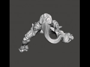 DOOM 3 CYBERDEMON MINIATURE FIGURE MODEL SCIFI GAMES RPG 3D Print Model