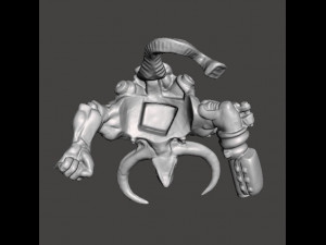 DOOM 3 CYBERDEMON MINIATURE FIGURE MODEL SCIFI GAMES RPG 3D Print Model