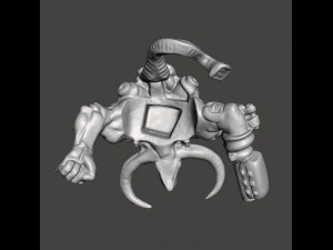 DOOM 3 CYBERDEMON FIGURA EN MINIATURA MODELO SCIFI JUEGOS Modelo de impresión 3D