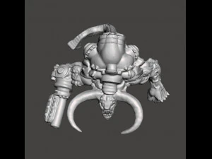 DOOM 3 CYBERDEMON FIGURA EN MINIATURA MODELO SCIFI JUEGOS Modelo de impresión 3D