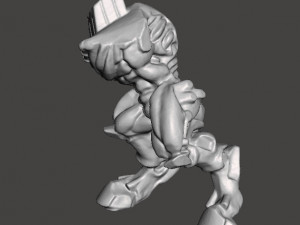 DOOM 3 CYBERDEMON MINIATURE FIGURE MODEL SCIFI GAMES RPG 3D Print Model