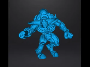 DOOM 3 CYBERDEMON FIGURA EN MINIATURA MODELO SCIFI JUEGOS Modelo de impresión 3D