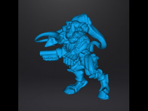 DOOM 3 CYBERDEMON MINIATURE FIGURE MODEL SCIFI GAMES RPG 3D Print Model
