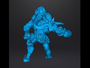 DOOM 3 CYBERDEMON MINIATURE FIGURE MODEL SCIFI GAMES RPG 3D Print Model