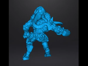 DOOM 3 CYBERDEMON FIGURA EN MINIATURA MODELO SCIFI JUEGOS Modelo de impresión 3D