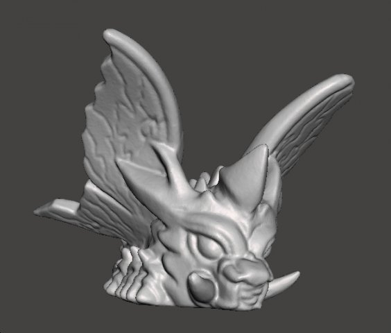 SD BATTRA MOTH 1992 PVC VINTAGE FIGURE 15 INCH CHIBI SUPER DEFORMED 3Dプリントモデル .c4d .max .obj .3ds .fbx .stl .blend 