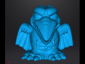 SD HEISEI RODAN 1992 PVC VINTAGE FIGURE 15 INCH CHIBI SUPER DEFORMED Modello di stampa 3D