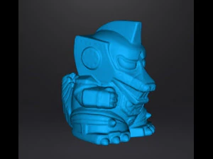 SD MECHAGODZILLA 74 PVC 1992 VINTAGE FIGURA 15 POLLICI CHIBI SUPER DEFORMATO Modello di stampa 3D