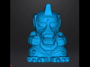 SD MECHAGODZILLA 74 PVC 1992 VINTAGE FIGURA 15 POLLICI CHIBI SUPER DEFORMATO Modello di stampa 3D