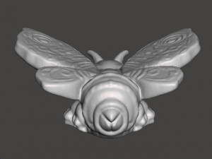 SD MOTHRA MOTH FORM 1992 PVC VINTAGE FIGURE 15 INCH CHIBI SUPER DEFORMED 3D Print Model