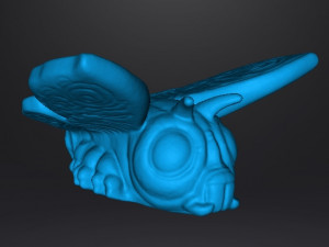 SD MOTHRA MOTH FORM 1992 PVC VINTAGE FIGURE 15 INCH CHIBI SUPER DEFORMED 3D Print Model