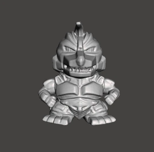 SD MECHAGODZILLA 2013 PVC VINTAGE 2 INCH FIGURE CHIBI SUPER DEFORMED 3D Print Model .c4d .max .obj .3ds .fbx .stl .blend 