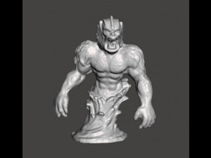 KRAKEN 2006 PVC FIGURE MINIATURE MONSTER PLASTIC TOY MYTH 3D Print Model