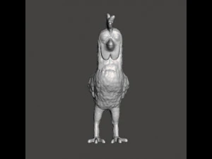 ZENON BARTOLITO KOGUT PCV PLASTIKOWY MODEL ZABAWKI DLA DZIECI GASHAPON Model do druku 3D