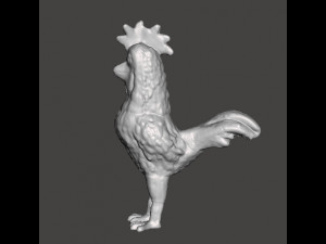 ZENON BARTOLITO THE ROOSTER PVC PLASTIC FIGURE MODEL TOY FOR KIDS GASHAPON 3D Принт Модель