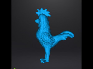 ZENON BARTOLITO THE ROOSTER PVC PLASTIC FIGURE MODEL TOY FOR KIDS GASHAPON 3D Принт Модель