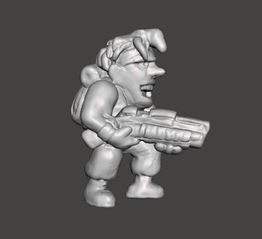 METAL SLUG MARCO ROSSI VINTAGE FIGURE MODEL STATUE TOY 3D Baskı Modeli .c4d .max .obj .3ds .fbx .stl .blend 