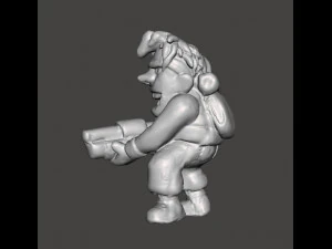 METAL SLUG MARCO ROSSI VINTAGE FIGURE MODEL STATUE TOY 3D Print Model