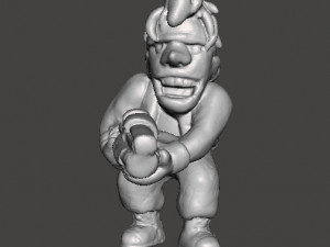 METAL SLUG MARCO ROSSI VINTAGE FIGURE MODEL STATUE TOY 3D Baskı Modeli