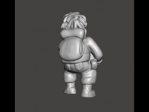 METAL SLUG MARCO ROSSI VINTAGE FIGURE MODEL STATUE TOY 3D Baskı Modeli