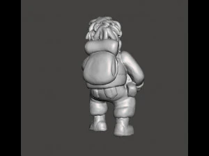 METAL SLUG MARCO ROSSI VINTAGE FIGURE MODEL STATUE TOY 3D Print Model