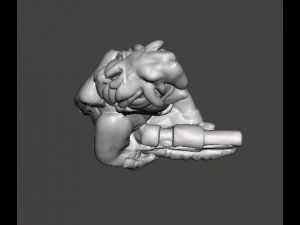 METAL SLUG MARCO ROSSI VINTAGE FIGURE MODEL STATUE TOY 3D Print Model