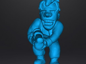 METAL SLUG MARCO ROSSI VINTAGE FIGURE MODEL STATUE TOY 3D Baskı Modeli