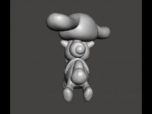 CINNAMOROLL ON UNICORN PVC FIGURE MODEL TOY GASHAPON 3D Print Model