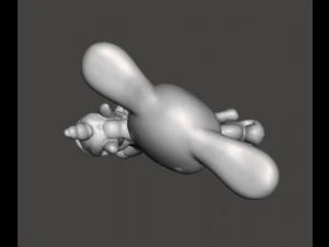 CINNAMOROLL ON UNICORN PVC FIGURE MODEL TOY GASHAPON 3D Print Model